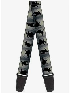 Discount 🌟 The Nightmare Before 🎅 Christmas Oogie Boogie Silhouette Guitar Strap ✔️