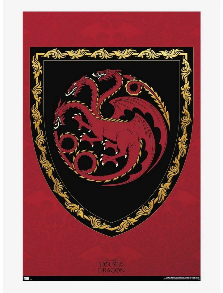 Best reviews of โ๏ธ House Of The Dragon Targaryen Shield Poster ๐ 1 Best reviews of โ๏ธ House Of The Dragon Targaryen Shield Poster ๐