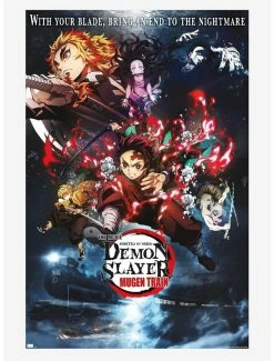 Flash Sale 😀 Demon Slayer: Kimetsu No Yaiba The Movie: Mugen Train Group Poster ✨