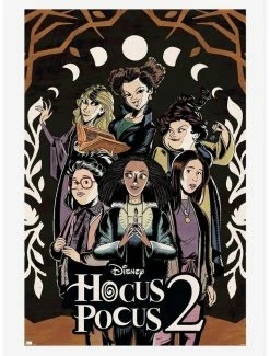 Best Pirce 😀 Disney Hocus Pocus 2 Group Poster ⌛