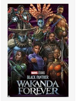 Buy 🤩 Marvel Black Panther: Wakanda Forever Group Poster 👍
