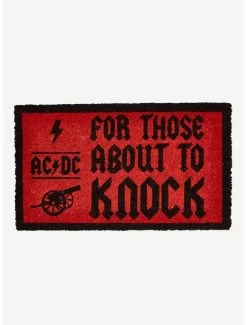 New ❤️ AC/DC For Those About To Knock Doormat 🔔