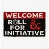 Outlet 🎁 Dungeons & Dragons Roll For Initiative Doormat 🔔