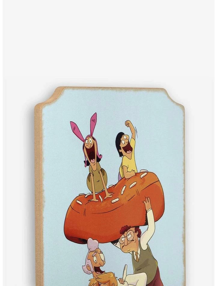 Budget ✨ Bob's Burgers Character Group Vertical Wood Sign Wall Decor ⭐ 2 Budget ✨ Bob's Burgers Character Group Vertical Wood Sign Wall Decor ⭐ - Image 2