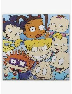 Best Sale ❤️ Rugrats Characters Square Canvas Wall Decor 😀