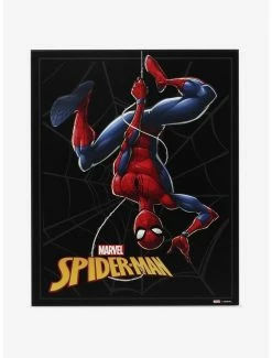 Best deal 😍 Marvel Spider-Man Hanging Upside-Down Wood Wall Decor 👏