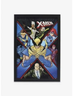 Deals 🎁 Marvel X-Men Characters Posing Wood Wall Decor 💯