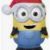 Top 10 🌟 Minions Bob In Santa Hat Small Airblown 💯