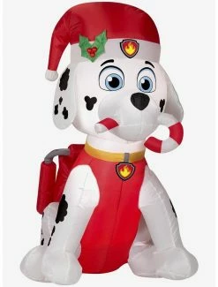 Top 10 🤩 Nickelodeon Paw Patrol Marshall Fire 🦮 Dog With 🍬 Candy Cane Airblown 🛒