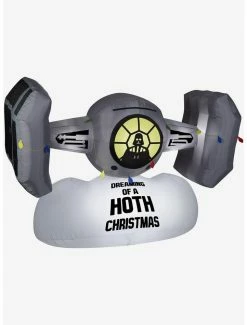 Promo 🔔 Star Wars Tie Fighter With Darth Vader Airblown 🔔