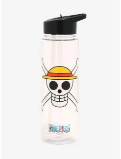 Wholesale 🔔 One Piece Straw Hat Pirates Logo Water Bottle 🎉