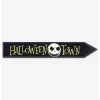 Best Sale 👏 Disney The Nightmare Before 🎁 Christmas 💀 Halloween Town Jack Skellington Arrow Wood Wall Decor 🛒