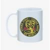 Coupon 😀 Cobra Kai Strike Hard, Strike First No Mercy Mug 11oz ⭐