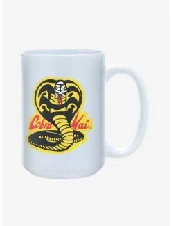 Best reviews of 💯 Cobra Kai Logo Mug 15oz 😀