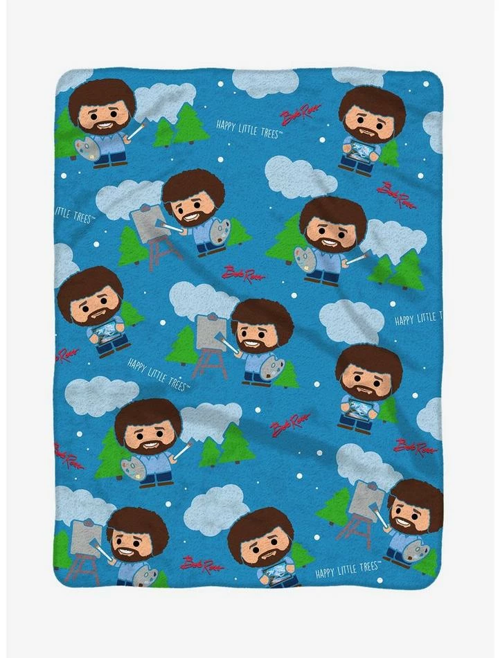 Top 10 โค๏ธ Bob Ross Raschel Throw Blanket ๐ฏ 3 Top 10 โค๏ธ Bob Ross Raschel Throw Blanket ๐ฏ - Image 3