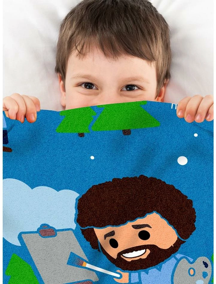 Top 10 โค๏ธ Bob Ross Raschel Throw Blanket ๐ฏ 5 Top 10 โค๏ธ Bob Ross Raschel Throw Blanket ๐ฏ - Image 5