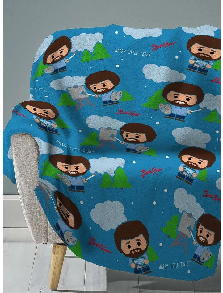 Top 10 โค๏ธ Bob Ross Raschel Throw Blanket ๐ฏ 1 Top 10 โค๏ธ Bob Ross Raschel Throw Blanket ๐ฏ