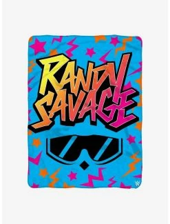 Best deal 😉 WWE Macho Man Randy Savage Raschel Throw Blanket 🤩 -Furniture Outlet Store 20038267 av3