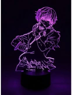 Flash Sale ❤️ Otaku Lamps Tokyo Ghoul Ken Kaneki Acrylic Lamp 😉 -Furniture Outlet Store 20038364 av3