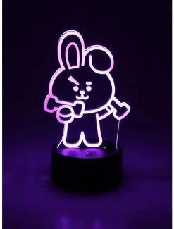 Best Sale 😀 Otaku Lamps BT21 Cooky Acrylic Lamp 💯 -Furniture Outlet Store 20038370 av3