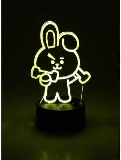 Best Sale 😀 Otaku Lamps BT21 Cooky Acrylic Lamp 💯 -Furniture Outlet Store 20038370 av4