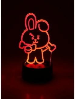 Best Sale 😀 Otaku Lamps BT21 Cooky Acrylic Lamp 💯 -Furniture Outlet Store 20038370 av5