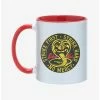 Brand new 😉 Cobra Kai Strike Hard, Strike First No Mercy Mug 11oz 🎉