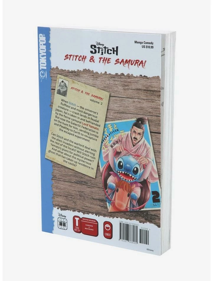 Outlet ๐ฅ Disney Stitch and the Samurai Volume 2 Manga ๐งจ 3 Outlet ๐ฅ Disney Stitch and the Samurai Volume 2 Manga ๐งจ - Image 3