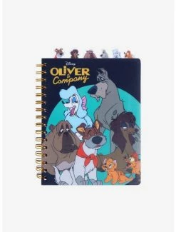 Buy 🌟 Disney Oliver & Company Tabbed Journal 🎉
