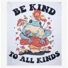 Hot Sale ✨ Mushroom Frog Be Kind Fabric Tapestry ⭐