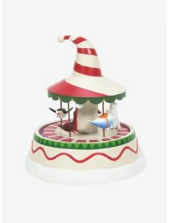 Promo ✔️ Disney The Nightmare Before 🎁 Christmas Town Carousel Figurine ⌛