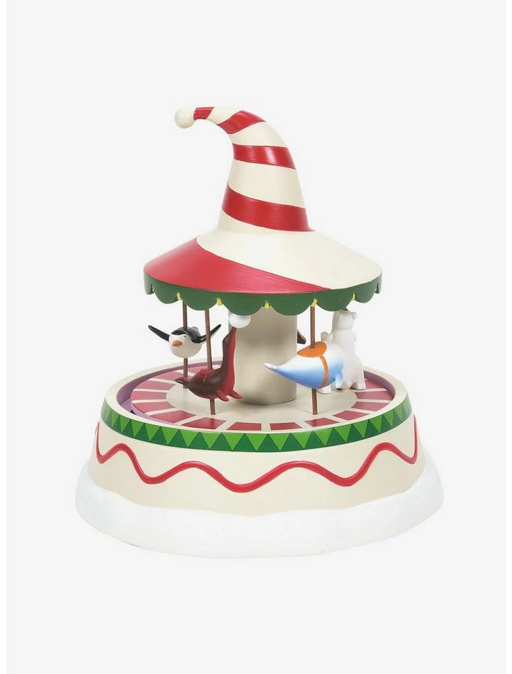 Promo โ๏ธ Disney The Nightmare Before ๐ Christmas Town Carousel Figurine โ 1 Promo โ๏ธ Disney The Nightmare Before ๐ Christmas Town Carousel Figurine โ