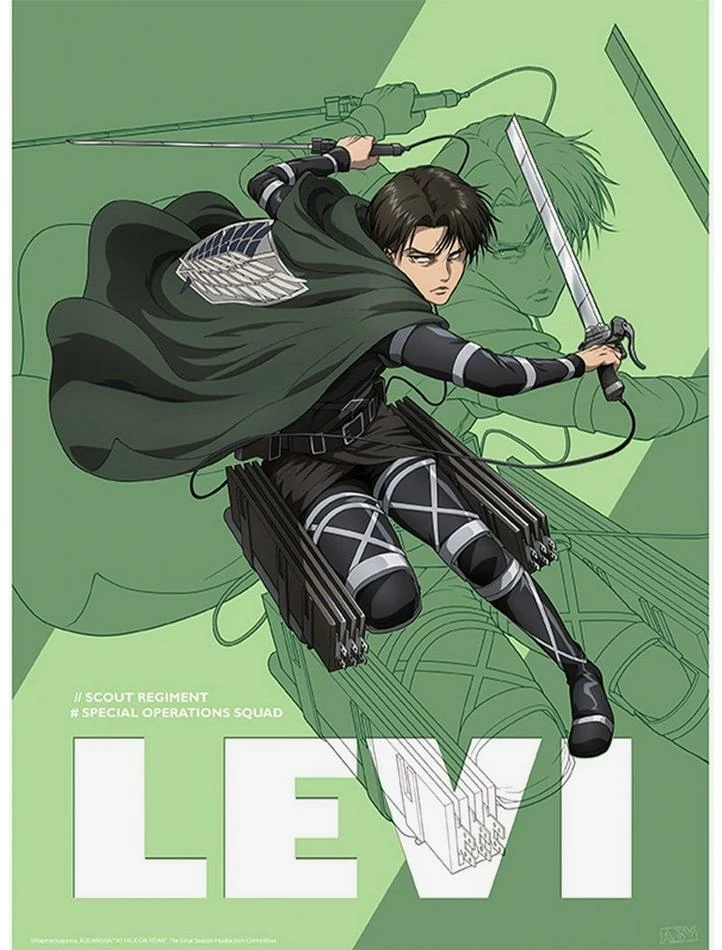 Flash Sale ๐งจ Attack On Titan Mikasa and Levi Boxed Poster Set ๐ 3 Flash Sale ๐งจ Attack On Titan Mikasa and Levi Boxed Poster Set ๐ - Image 3