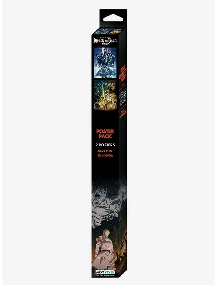 Best reviews of ๐ Attack On Titan Featured Characters Boxed Poster Set ๐ฏ 2 Best reviews of ๐ Attack On Titan Featured Characters Boxed Poster Set ๐ฏ - Image 2