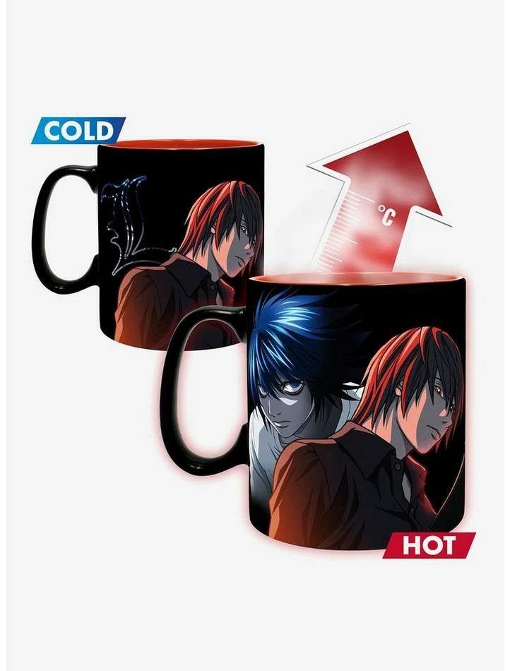 Cheapest ๐งจ Death Note Heat Change Mug and Keychain Set ๐ฏ 3 Cheapest ๐งจ Death Note Heat Change Mug and Keychain Set ๐ฏ - Image 3
