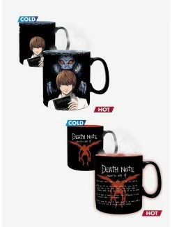 Wholesale 😍 Death Note Heat Change Mug Set 🤩