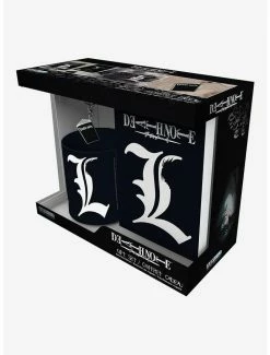 Best deal 👍 Death Note "L" Notebook Mug and Keychain Gift Set 🎁