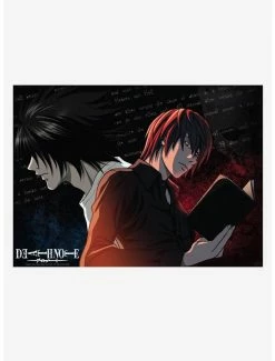 Outlet 🥰 Death Note L vs Light & Misa Boxed Poster Set 🥰 -Furniture Outlet Store 20083342 av2