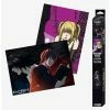 Outlet 🥰 Death Note L vs Light & Misa Boxed Poster Set 🥰