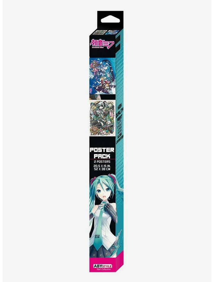 Hot Sale ⌛ Hatsune Miku Boxed Poster Set 🤩 4 Hot Sale ⌛ Hatsune Miku Boxed Poster Set 🤩 - Image 4