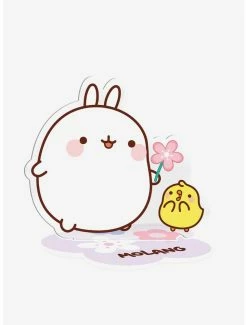 Flash Sale 🛒 Molang Flower and Music Acryl Figure Set 😉 -Furniture Outlet Store 20083418 av3