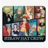 Promo 😍 One Piece Straw Hat Crew Mousepad 👍