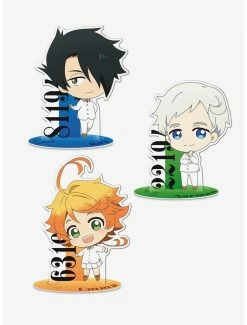 Flash Sale 👏 The Promised Neverland Chibi Emma Norman Ray Figure Bundle 😉
