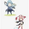 Cheapest 🎁 That Time I Got Reincarnated As A Slime Rimuru & Milim Acryl Figure Bundle 🔥