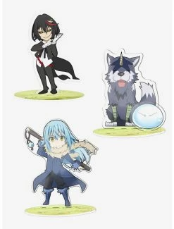 Discount 😀 That Time I Got Reincarnated As A Slime Rimuru, Ranga, and Diablo Figure Bundle 🎉