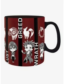 Cheapest 💯 The Seven Deadly Sins Emblem and Chibi Sins Mug Set ✔️ -Furniture Outlet Store 20083472 av3