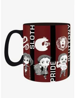 Cheapest 💯 The Seven Deadly Sins Emblem and Chibi Sins Mug Set ✔️ -Furniture Outlet Store 20083472 av4