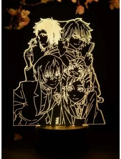 Hot Sale 🌟 Otaku Lamps Bungo Stray 🐶 Dogs Armed Detective Agency & Port Mafia 🔔 -Furniture Outlet Store 20083608 av2