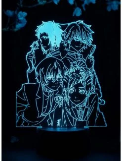 Hot Sale 🌟 Otaku Lamps Bungo Stray 🐶 Dogs Armed Detective Agency & Port Mafia 🔔 -Furniture Outlet Store 20083608 av3
