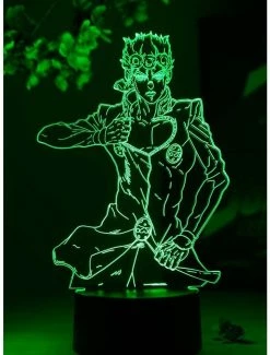 Hot Sale 🎁 Otaku Lamps JoJo's Bizarre Adventure Giorno Giovanna 👍 -Furniture Outlet Store 20083622 av4